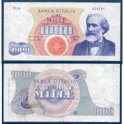 Italie Pick N°96a, TTB Billet de banque de 1000 Lire 1962