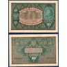 Pologne P.25, Sup, Billet de 10 Marek 1919 Kościuszko