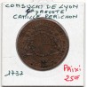 Jeton du Consulat de Lyon 1737, Prévot Camille Périchon 4eme prévoté