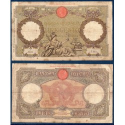 Italie P.55b, B Billet de 100 Lire 24.1.1942 Roma