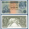 Egypte P.31, Neuf, Billet de 5 Pounds 1952-1960 Statue Nil