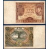 Pologne P.74a, TB, Billet de 100 zlotych 1932 Poniatowski