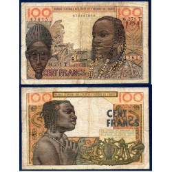 BCEAO P.801Tg Togo, Tb-, Billet de 100 Francs CFA 1965 homme