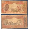 Gabon P.2a, B, Billet de 500 Francs 1974 Etudiants