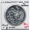 1 1/2 euro argent BE 2005 Classement des vins de Bordeaux pièces de monnaies de Paris