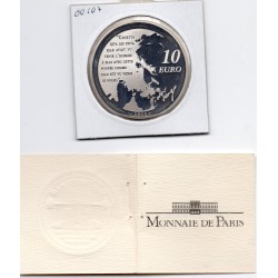 10 euros argent BE 2011 Cosette pièces de monnaies de Paris