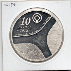 10 euros argent BE 2012 Unesco, Temples d'Abou Simbel de monnaies de Paris