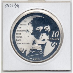 10 euros argent BE 2013 Madame Bovary Pièces de monnaies de Paris