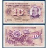 Suisse P.45b, TB, Billet de 10 Francs 20.10.1955 Keller