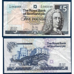 Ecosse P.352e, TTB Billet de 5 pounds 2008-2010 Lord Ilay