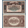 Hongrie P.60, Spl Billet de 10 korona 1920 Budapest