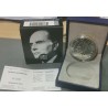 10 euros argent BE 2015, François Mitterrand avec boite Pièces de monnaies de Paris