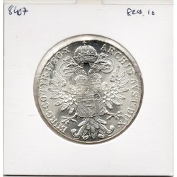 Autriche 1 Thaler refrappe 1780, FDC KM 22 pièce de monnaie