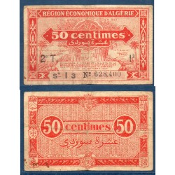 Algérie Pick N°100, TB Billet de banque de 50 centimes 1944