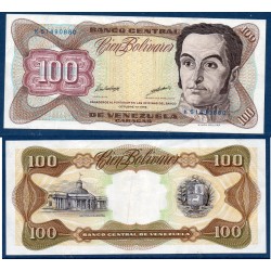 Venezuela Pick N°66g, TTB Billet de banque de 100 Bolivares 13.10.1998