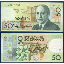 Maroc Pick N°61a, TB Billet de banque de 50 Dirhams 1987