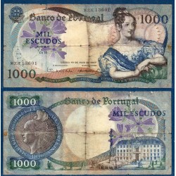 Portugal Pick N°172a, B Billet de banque de 1000 Escudos 1967