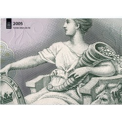 Suède P.68, Neuf Folder, Billet de 100 Kronor 2005 Usine