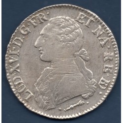 Ecu aux branches d'olivier de Bearn 1780 pau TTB- Louis XVI pièce de monnaie royale