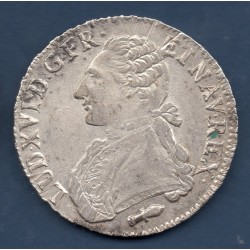Ecu aux branches d'olivier 1788 Q Perpignan TTB+ Louis XVI pièce de monnaie royale