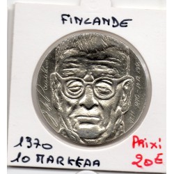 Finlande 10 markkaa 1970 Spl, KM 51 pièce de monnaie