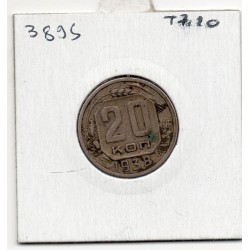 Russie 20 Kopecks 1938 TTB, KM Y104 pièce de monnaie