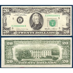 Etats Unis Pick N°477, Richmond Billet de banque de 20 Dollars 1985 Série E