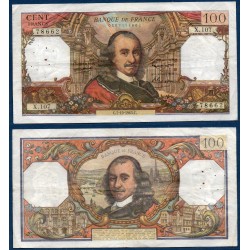 100 Francs Corneille TTB- 7.10.1965 Billet de la banque de France