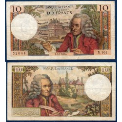 10 Francs Voltaire TB 3.6.1965 Billet de la banque de France