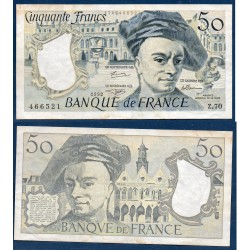 50 Francs Quentin TTB 1992 Billet de la banque de France
