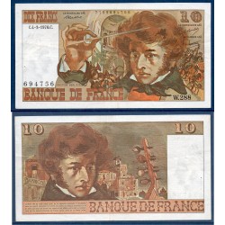 10 Francs Berlioz TTB 4.3.1976 Billet de la banque de France
