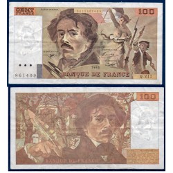 100 Francs Delacroix TTB 1993 Billet de la banque de France