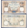 1000 Francs Cérès et Mercure TTB- 16.6.1938 Billet de la banque de France