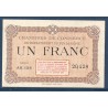 Puy de Dome 1 franc Neuf 1.1.1925 Pirot 103.21 Billet de la chambre de commerce