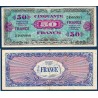 50 Francs France sans série TTB- 1945 Billet du trésor Central