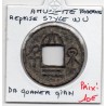 Chine Charm Coin, amulette Da Quan Er Qian, pièce de monnaie