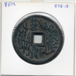 Chine Charm Coin, amulette Wu Zhu au dragon, pièce de monnaie