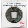 Chine Charm Coin, amulette légende fantaisiste, pièce de monnaie