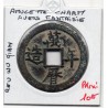 Chine Charm Coin, amulette légende fantaisiste, revers Wu Qian, pièce de monnaie