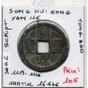 Dynastie Song, Hui Zong, Xuan He Tong Bao, Seal script 1119-1125, Hartill 16.476 pièce de monnaie