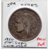 5 francs Cérès 1850 A Paris Sup-, France pièce de monnaie