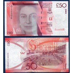 Gibraltar Pick N°38b, Billet de banque de 50 pounds 2019