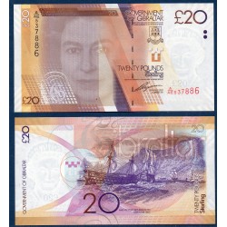 Gibraltar Pick N°37, Billet de banque de 20 pounds 2011