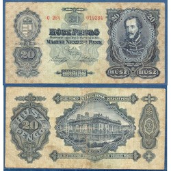 Hongrie Pick N°97, TB Billet de banque de 20 Pengo 1930