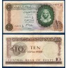 Egypte Pick N°41a, TB ecr Billet de banque de 10 pounds 1961