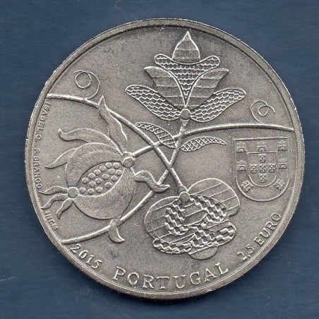 2.50€ Portugal 2015 - Couvre-lits de Castelo Branco