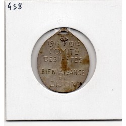 Médaille Comité des fêtes de Dijon 1914-1915 pour l'armée française