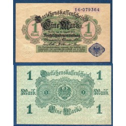 Allemagne Pick N°52, Billet de banque de 1 Mark 1914