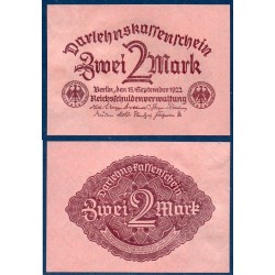 Allemagne Pick N°62, Spl Billet de banque de 2 Mark 1922