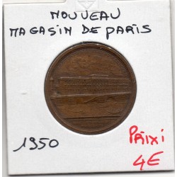 Médaille publicitaire Nouveau Grands magasins de Paris 1950